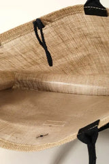 Hello Weekend Burlap Large Tote Shoulder Bag, Shoppers, $ 25.00, A Moment Of Now™