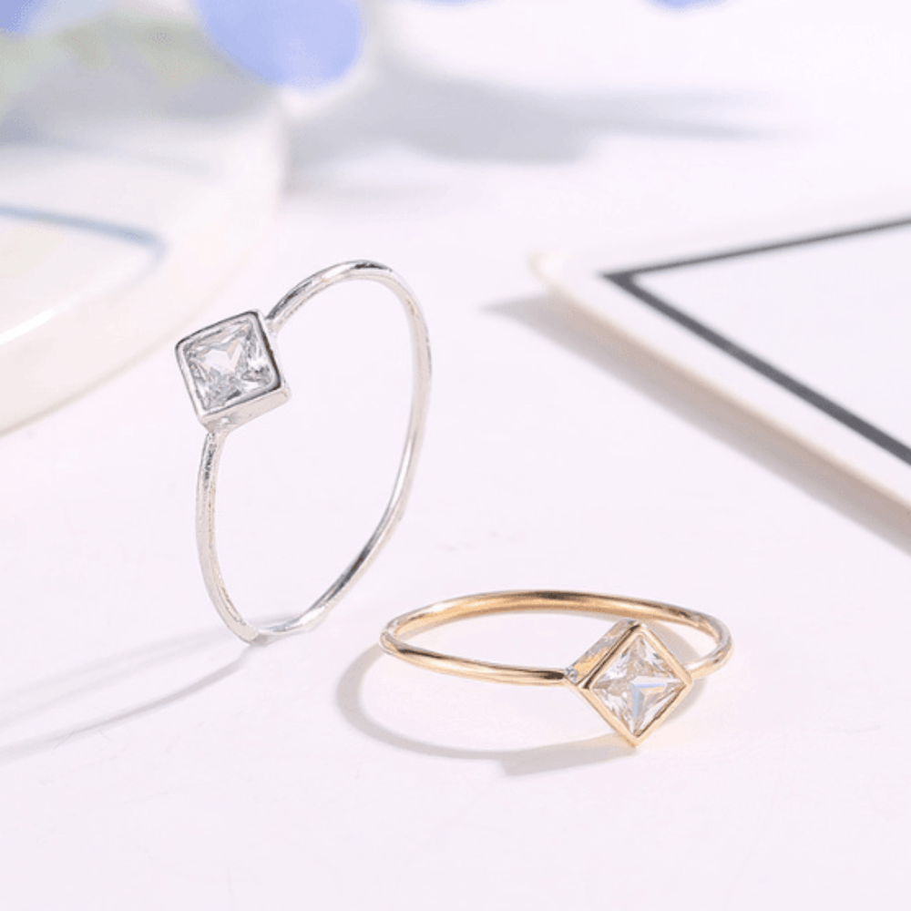 Trinity Stack Ring Set | Boutique In USA, Rings, $ 11.95, A Moment Of Now™