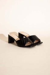 W-NINA Slide Mule Heels - Comfortable Wide Fit Sandals, Sandals, $ 39.00, A Moment Of Now™