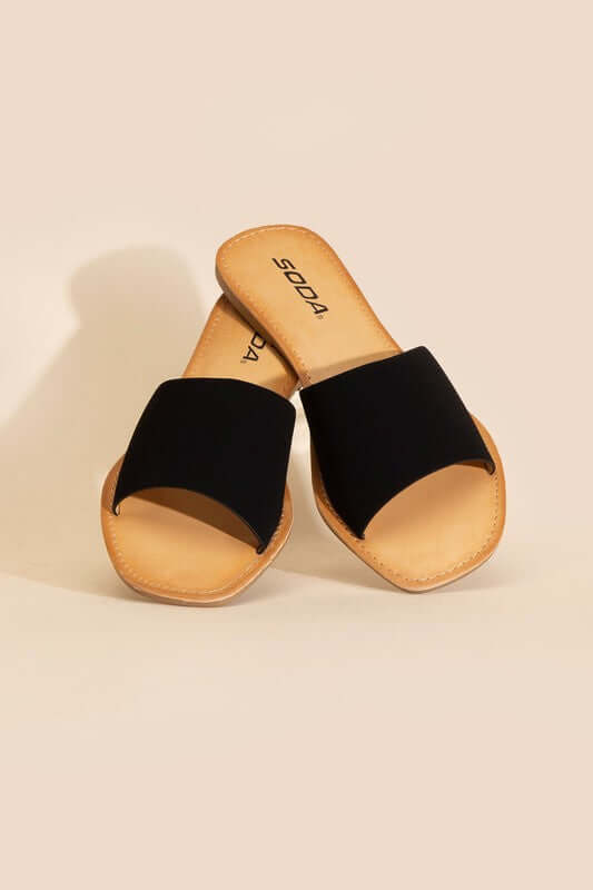 Airway-S Casual Flat Slides Sandals for Comfort, Slides, $ 25.00, A Moment Of Now™