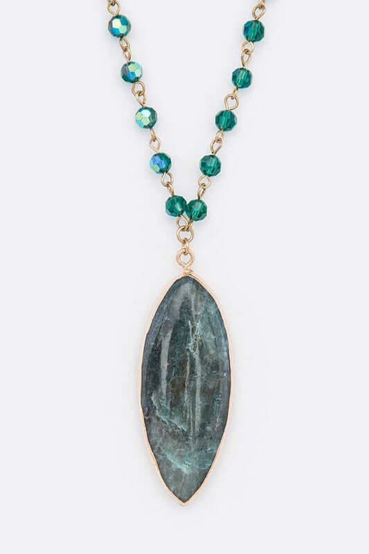 Opal Essence Pendant Necklace - Elegance & Style, Necklaces, $ 30.95, A Moment Of Now™