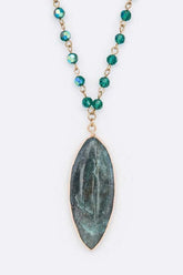 Opal Essence Pendant Necklace - Elegance & Style, Necklaces, $ 30.95, A Moment Of Now™