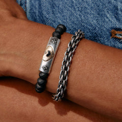 Antique Heart Stretch Bracelet | Boutique In USA, Bracelets, $ 34.00, A Moment Of Now™
