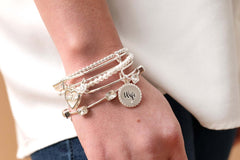Sister Mother of Pearl Bangle | Boutique In USA, Bracelets, $ 34.00, A Moment Of Now™