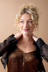 Coquette Bow Necklace | Boutique In USA, Necklaces, $ 44.00, A Moment Of Now™