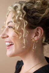 Coquette Bow Earrings | Boutique In USA, Earrings, $ 44.00, A Moment Of Now™