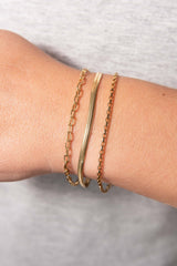 Everyday Box Link Chain Bracelet | Boutique In USA, Bracelets, $ 28.00, A Moment Of Now™