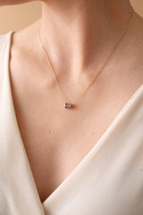 February Birthstone Precious Pendant Necklace, Necklaces, $ 88.00, A Moment Of Now™