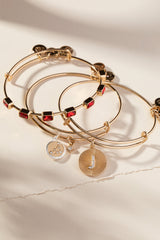 January Birthstone Emerald Cut Bangle, Bracelets, $ 34.00, A Moment Of Now™