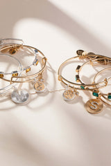 Scorpio Zodiac Charm Bangle | Boutique In USA, Bracelets, $ 34.00, A Moment Of Now™