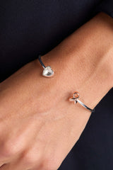 Breast Cancer Awareness Pink Ribbon Flex Cuff | Boutique In USA, Bracelets, $ 34.00, A Moment Of Now™