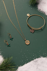 'Holly Jolly' Charm Bangle, Bracelets, $ 28.00, A Moment Of Now™