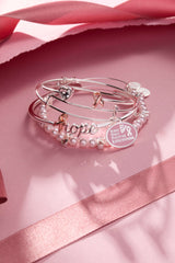 Breast Cancer Awareness Pink Ribbon Flex Cuff | Boutique In USA, Bracelets, $ 34.00, A Moment Of Now™