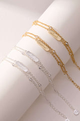 Mamá Infinity Chain Double Strand Bracelet, Bracelets, $ 38.00, A Moment Of Now™