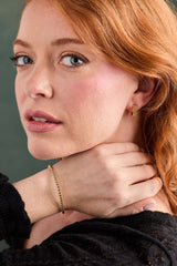 Gold Beaded Cuff Bracelet, Bracelets, $ 34.00, A Moment Of Now™