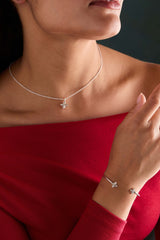 Crystal Logo Star Flex Cuff, Bracelets, $ 28.00, A Moment Of Now™