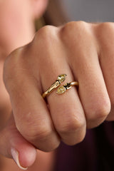 Harry Potter™ Great Hall Candle Wrap Ring, Rings, $ 28.00, A Moment Of Now™