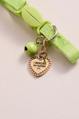 'I Love My Dog' Bangle & Pet Collar Charm Set of 2