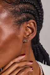 'Mrs' Bubble Crystal Stud Earrings, Earrings, $ 28.00, A Moment Of Now™