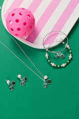 Barbie™ Pickleball Charm Pendant, Necklaces, $ 38.00, A Moment Of Now™