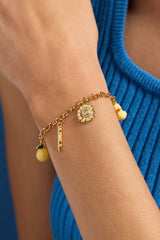Crayola Fan Favorites Sunglow Charm Bracelet, Bracelets, $ 48.00, A Moment Of Now™