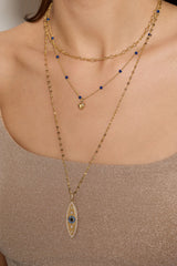 Festival Stranded™ Evil Eye Necklace
