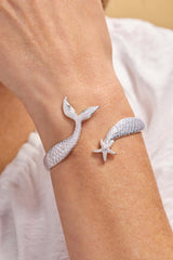 Salt + Sea 'Mermaid Kisses, Starfish Wishes' Cuff, Bracelets, $ 68.00, A Moment Of Now™