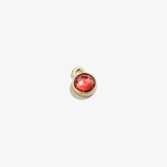 Rose Hoop Earring Charm, Circle, Charms & Pendants, $ 4.90, A Moment Of Now™
