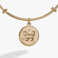 Hidden Message Butterfly Affirmation Bangle, Bracelets, $ 34.00, A Moment Of Now™