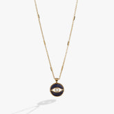Sodalite Evil Eye Necklace | Boutique In USA, Necklaces, $ 68.00, A Moment Of Now™