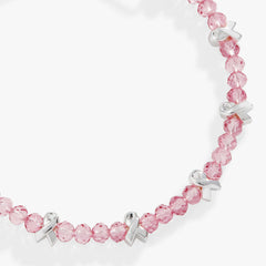 Breast Cancer Awareness Pink Ribbon Bangle | Boutique In USA, Bracelets, $ 34.00, A Moment Of Now™
