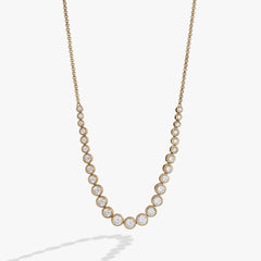 Crystal Tennis Necklace | Boutique In USA, Necklaces, $ 58.00, A Moment Of Now™
