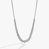 Crystal Tennis Necklace | Boutique In USA, Necklaces, $ 58.00, A Moment Of Now™