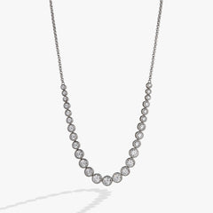 Crystal Tennis Necklace, Necklaces, $ 58.00, A Moment Of Now™