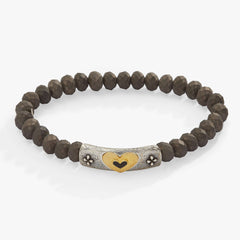 Antique Heart Stretch Bracelet | Boutique In USA, Bracelets, $ 34.00, A Moment Of Now™