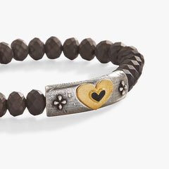 Antique Heart Stretch Bracelet | Boutique In USA, Bracelets, $ 34.00, A Moment Of Now™