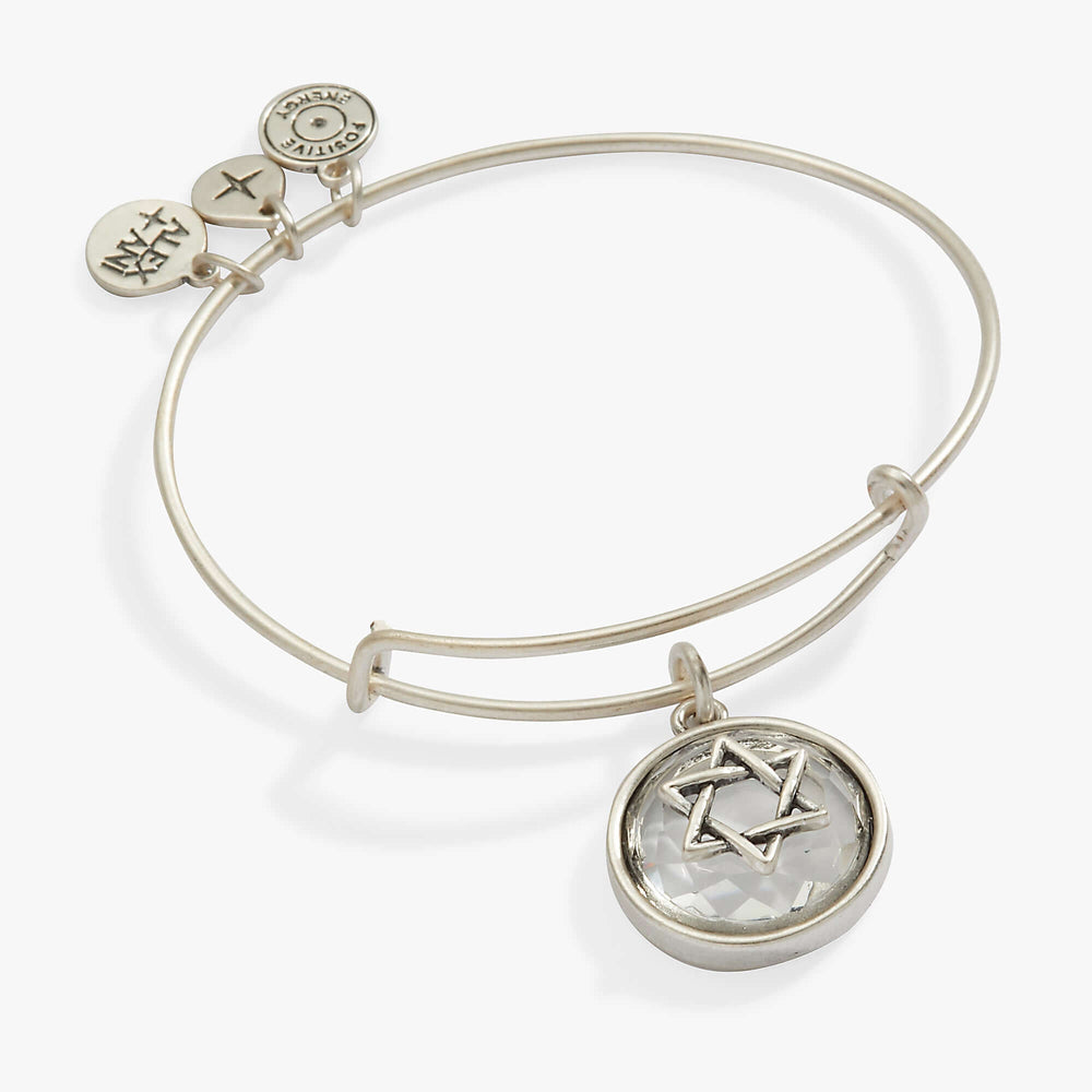 Star of David Crystal Charm Bangle | Boutique In USA, Bracelets, $ 7.90, A Moment Of Now™
