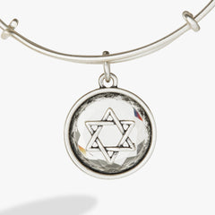 Star of David Crystal Charm Bangle, Bracelets, $ 13.90, A Moment Of Now™