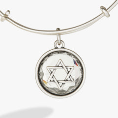 Star of David Crystal Charm Bangle | Boutique In USA, Bracelets, $ 7.90, A Moment Of Now™