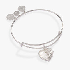 Wings of Protection Charm Bangle | Boutique In USA, Bracelets, $ 28.00, A Moment Of Now™