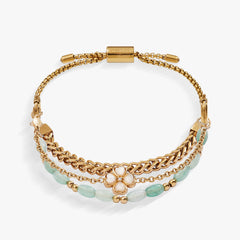 Four-Leaf Clover Stranded™ Bracelet Set, Bracelets, $ 78.00, A Moment Of Now™