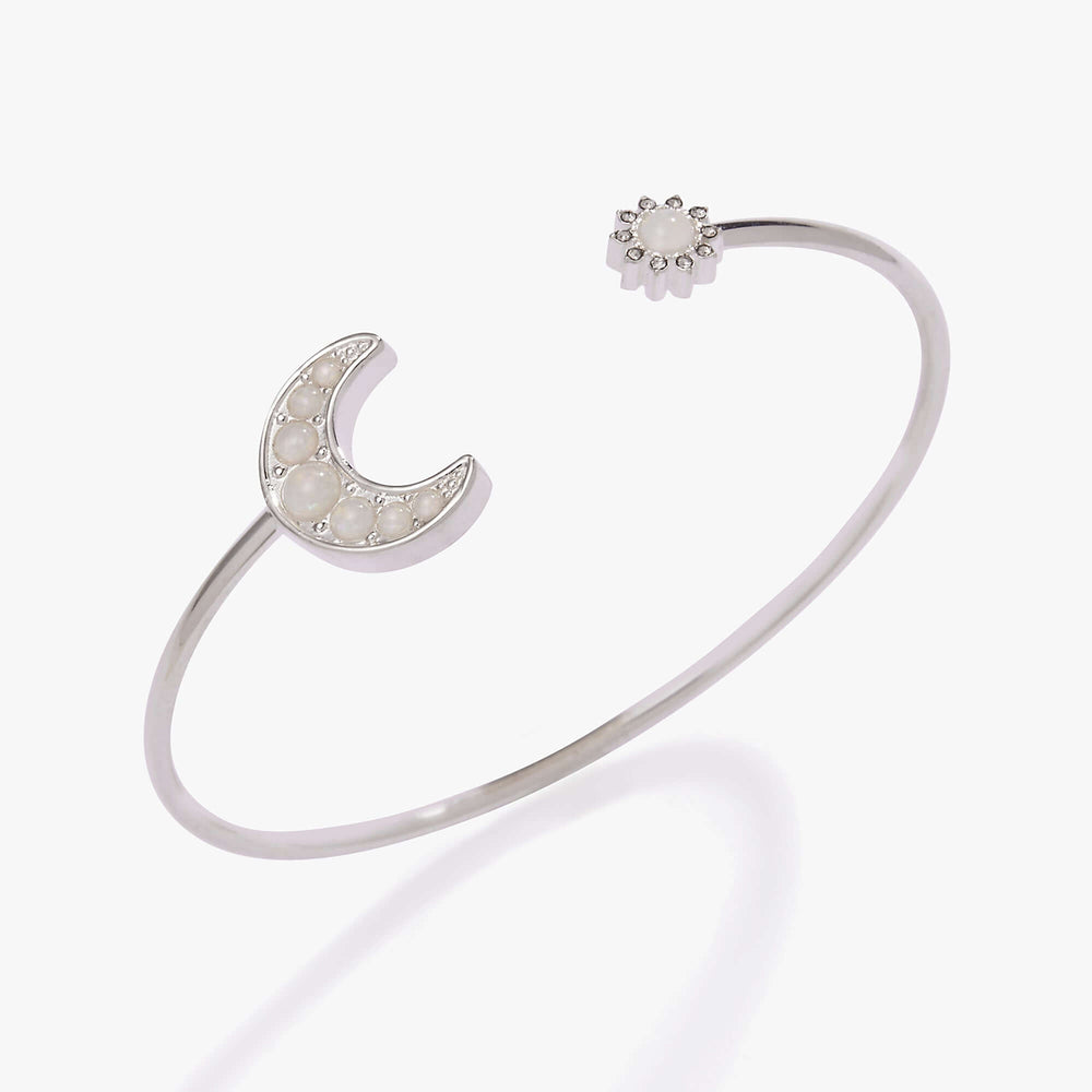 Moon + Sun Flex Cuff | Boutique In USA, Bracelets, $ 9.90, A Moment Of Now™