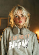 A Moment Of Now™ Retro Graphic Unisex Sweatshirt