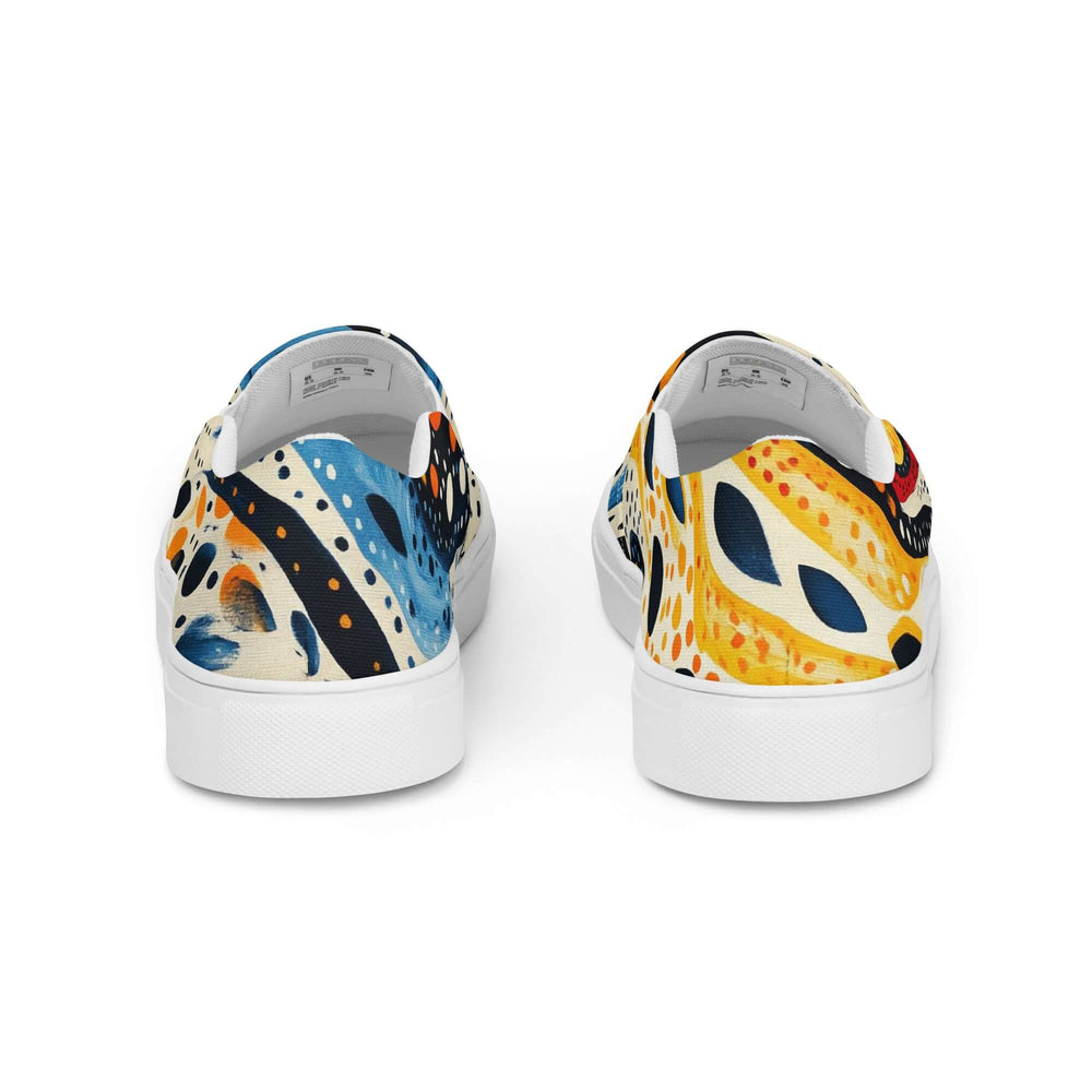 Ankara Colorful Slip-On Sneakers Shoes | Boutique In USA, Sneakers, $ 65.00, A Moment Of Now™