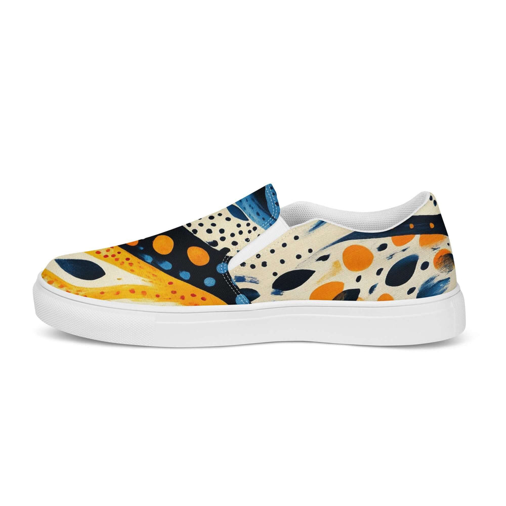 Ankara Colorful Slip-On Sneakers Shoes | Boutique In USA, Sneakers, $ 65.00, A Moment Of Now™