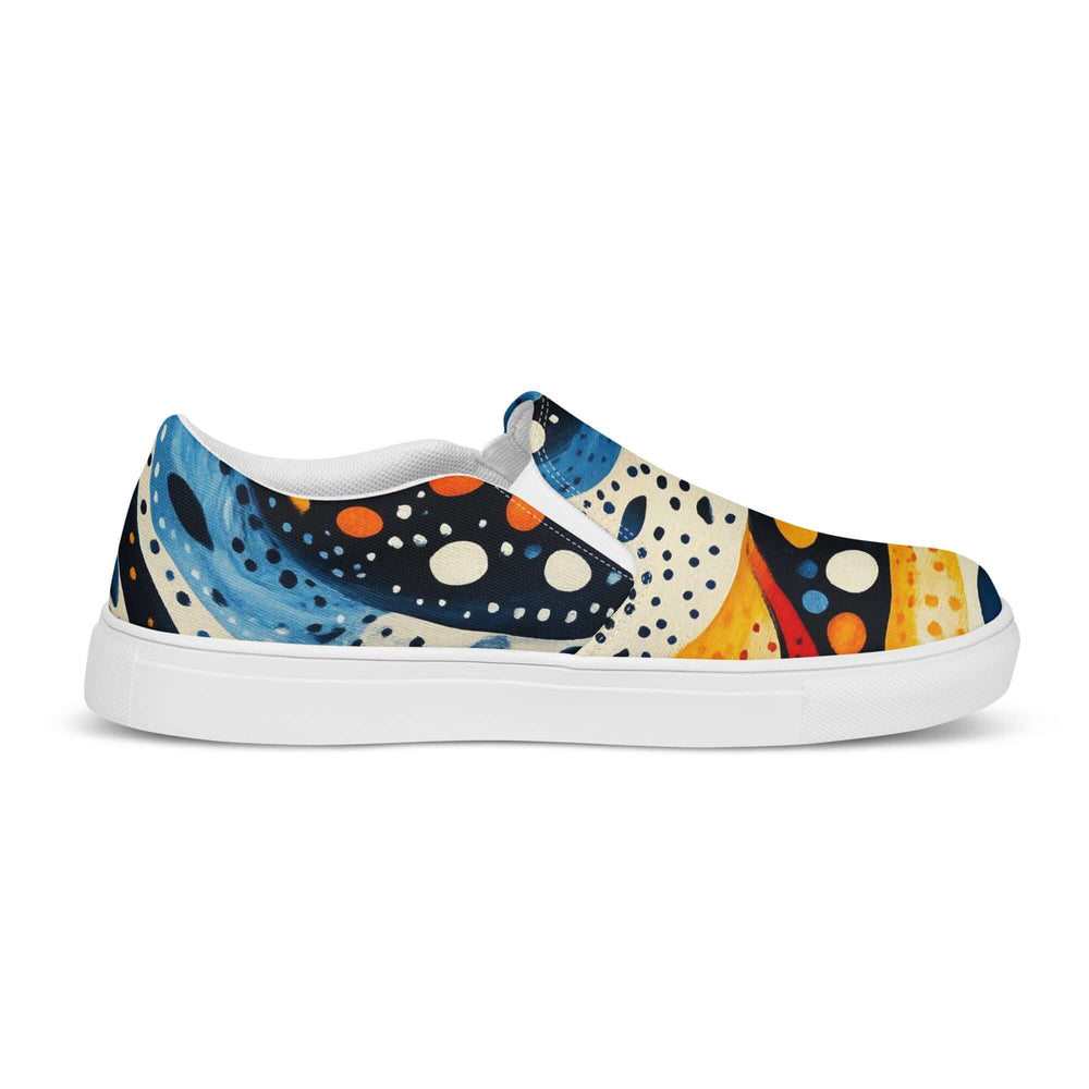 Ankara Colorful Slip-On Sneakers Shoes | Boutique In USA, Sneakers, $ 65.00, A Moment Of Now™