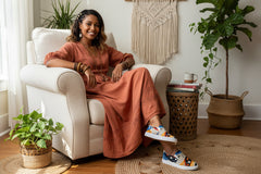 Ankara Colorful Slip-On Sneakers Shoes | Boutique In USA, Sneakers, $ 65.00, A Moment Of Now™