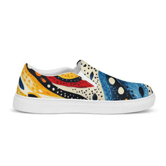 Ankara Colorful Slip-On Sneakers Shoes | Boutique In USA, Sneakers, $ 65.00, A Moment Of Now™
