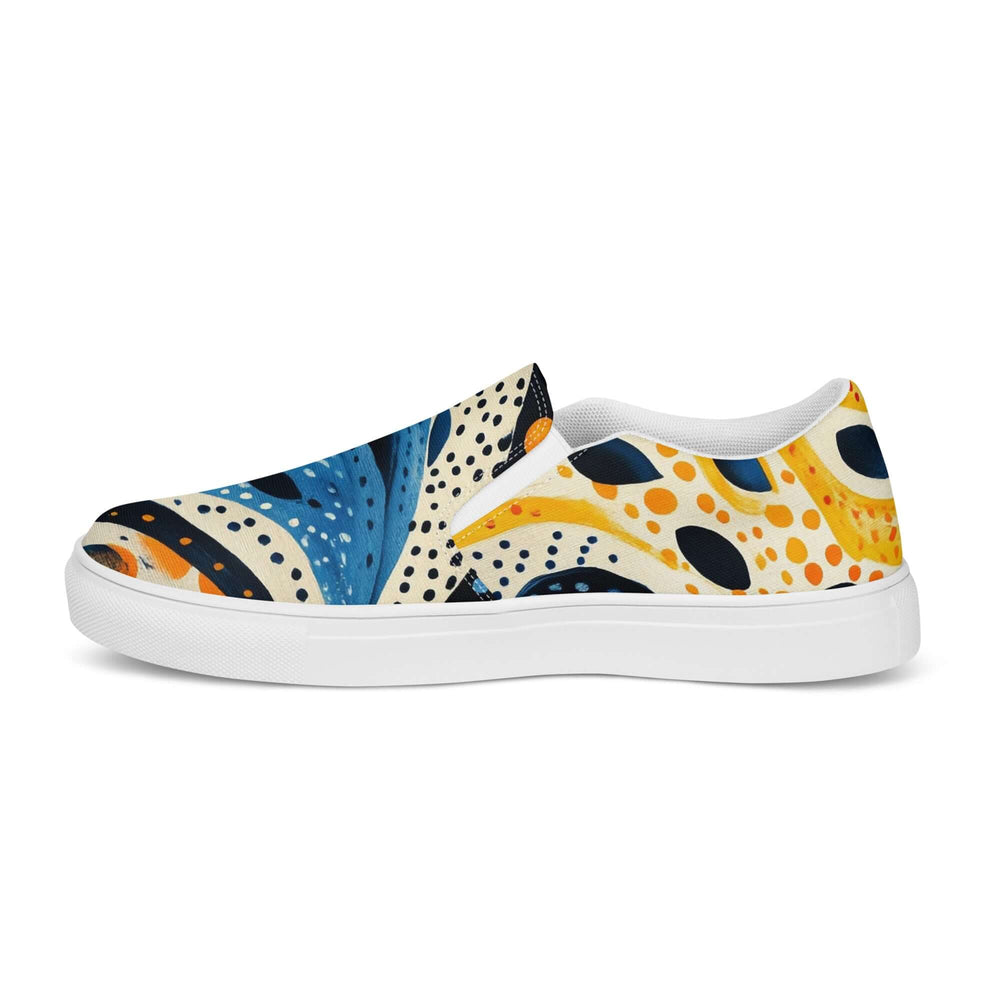 Ankara Colorful Slip-On Sneakers Shoes | Boutique In USA, Sneakers, $ 65.00, A Moment Of Now™