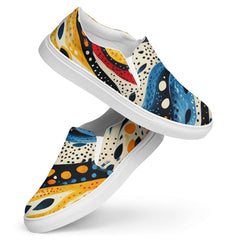 Ankara Colorful Slip-On Sneakers Shoes | Boutique In USA, Sneakers, $ 65.00, A Moment Of Now™